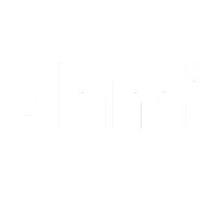 PHM group white logo